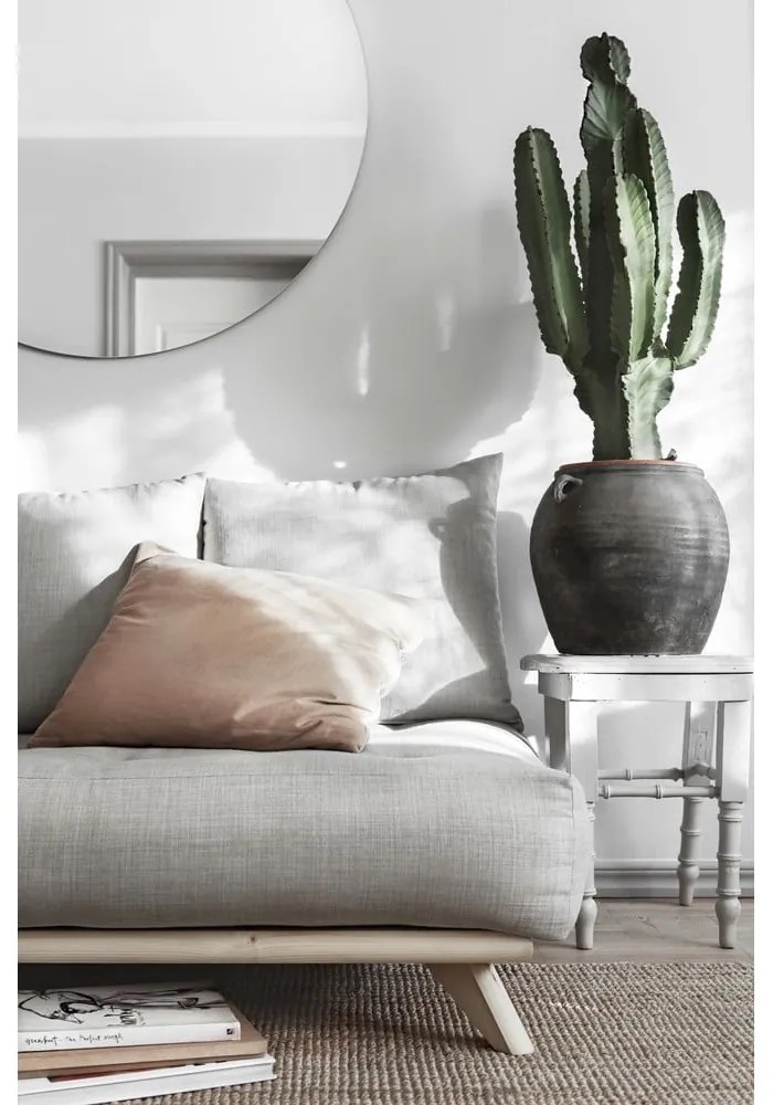 Poggiapiedi Natural Clear/Clay Brown Senza - Karup Design