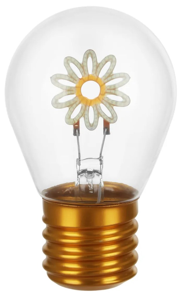 Lampadina decorativa led Fiore ricaricabile