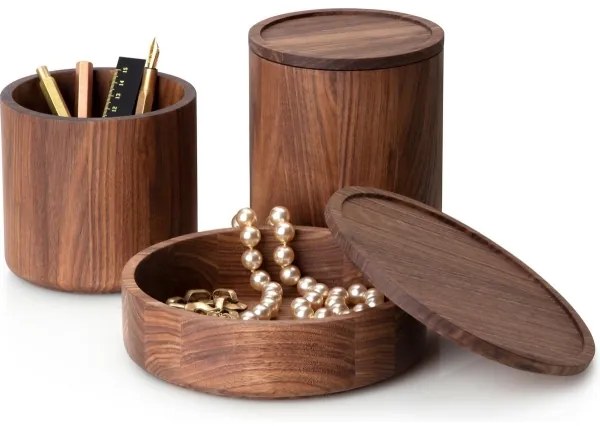 Continente C4271 - Cassetta in legno 19x6 cm in legno di noce