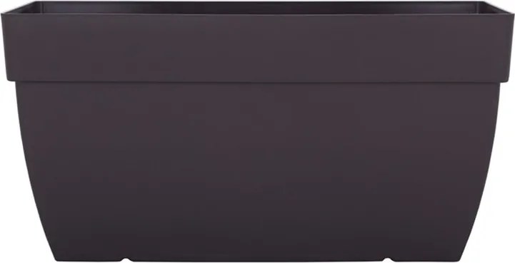 Coprivaso Capri ARTEVASI in polipropilene antracite H 45 x L 45 x P 100 cm