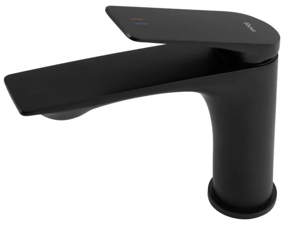 REA-B1117 - Miscelatore per lavabo AVALON 16,5 cm nero