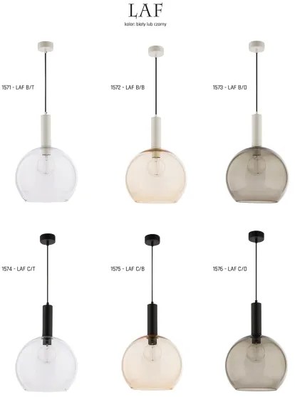 Jupiter 1575 - LAF C/B - Lampada a sospensione LAF E27/60W