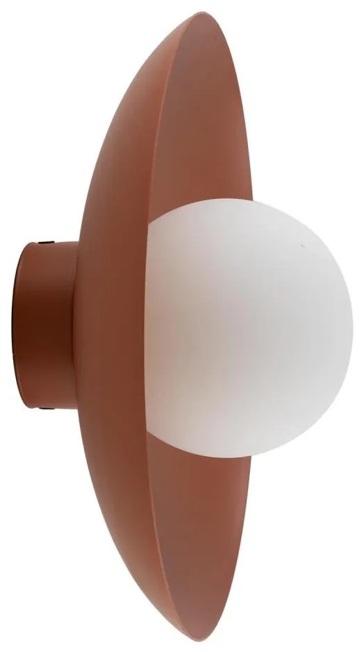 Applique SLATE 1xG9/8W/230V diametro 28 cm color mattone