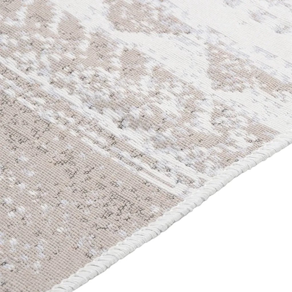 Tappeto Beige 120x180 cm in Cotone