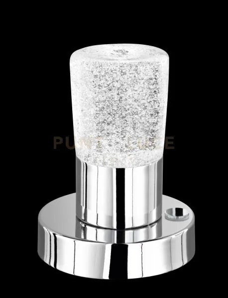 Cristo lampada da tavolo led 4,3w · 1x 430lm, 3000k cromo vetro pie...