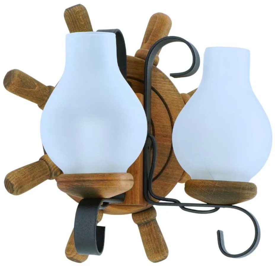 Applique TIMONA 2xE14/40W/230V faggio