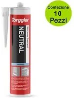 Multipack da 10 pz torggler silicone neutro trasparente 310-6188