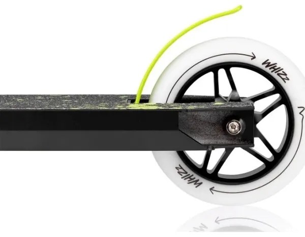 Lionelo - Monopattino per bambini WHIZZ nero/bianco/giallo
