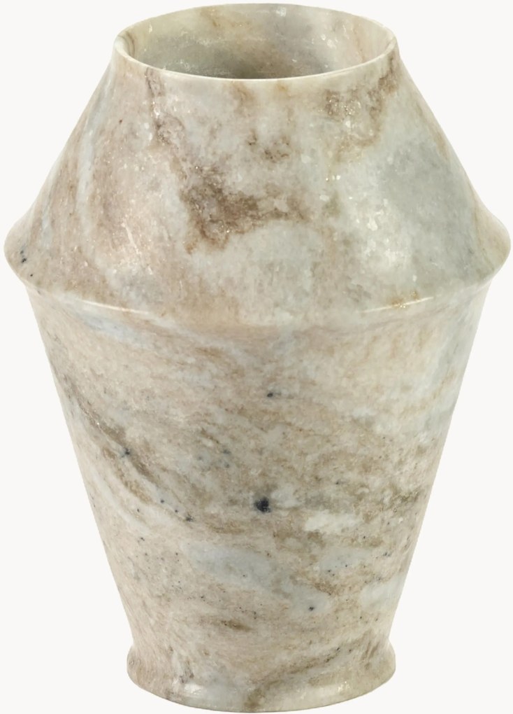 Vaso in marmo Dune, alt.18 cm