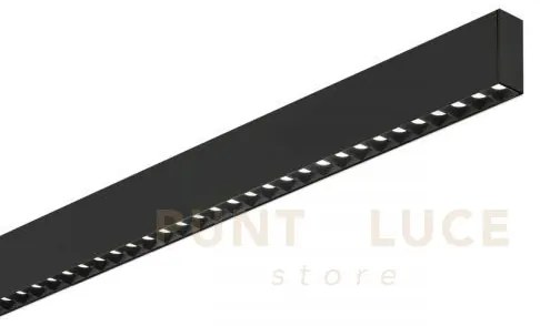 Lampada da soffitto steel accent bk 3000k