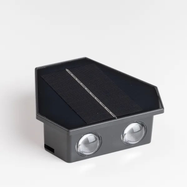 Immax 08488L - Lampada solare da parete LED 2W 5V IP54 con sensore