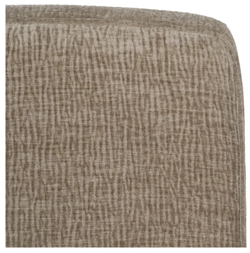 Divano beige con rivestimento in ciniglia 134 cm Rest – Ixia