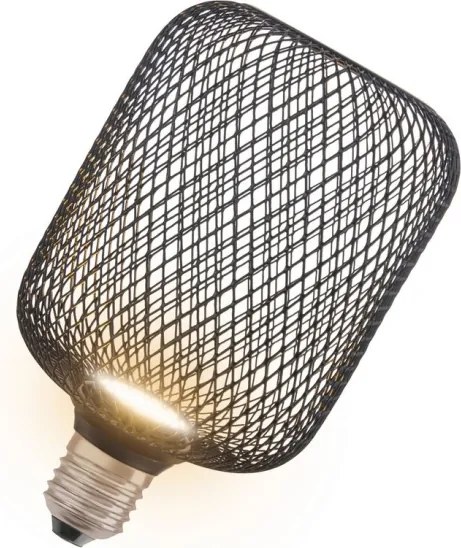 Lampadina LED DECOR FLAT E27/3,5W/230V 2700K nero - Osram