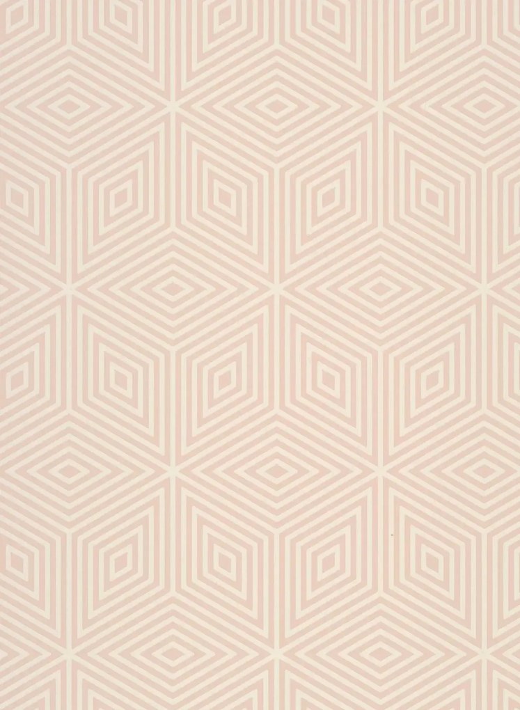 Tapete Marquetry Tile von Paint & Paper Library - Temple