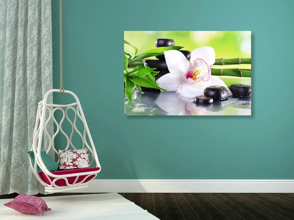 Quadro su tela – Orchidea giapponese