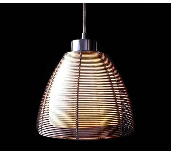 Deko-Light 342025 - Lampadario a sospensione con filo FILO 1xE27/60W/230V diametro 19 cm argento