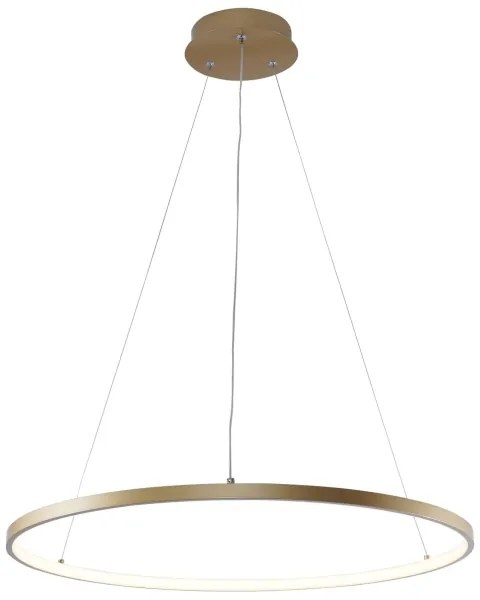 Zuma Line 2023201-GD60 - Lampadario LED a sospensione con filo BRENO LED/28W/230V 3000/4000/6000K