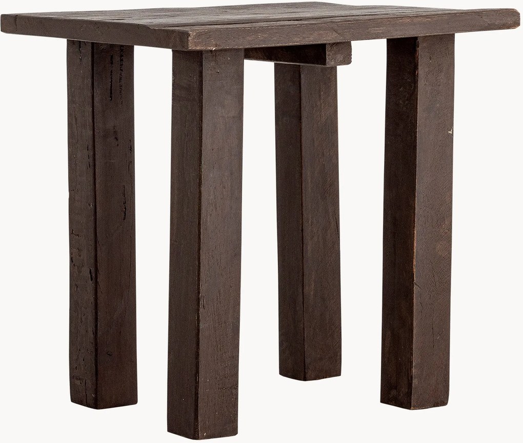 Sgabello in legno di recupero Porir