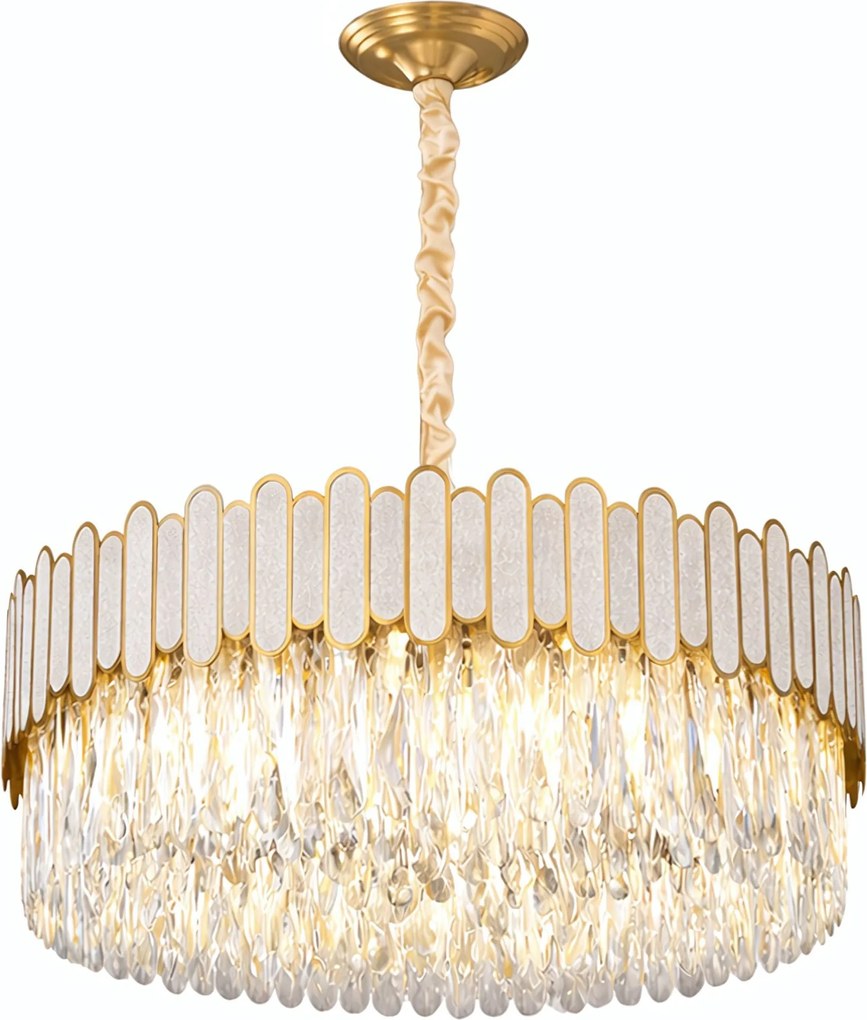 Lampada da soffitto APP1747-8CP 60 cm Gold