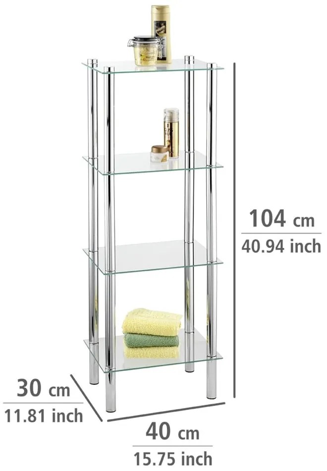 Scaffale a 4 sezioni Yago - Wenko