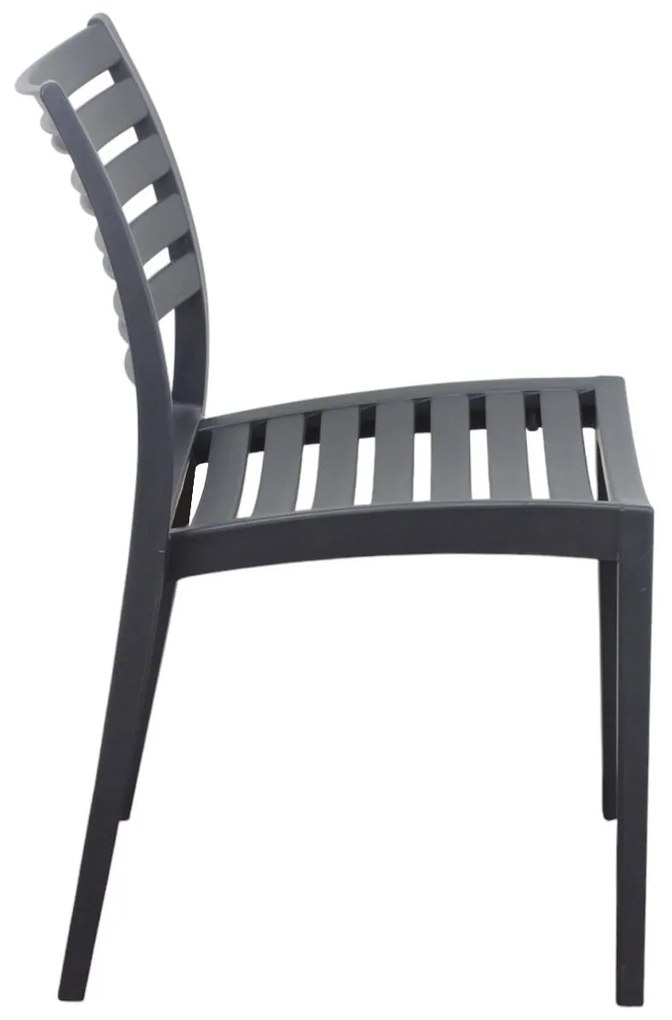 ZULE - sedia in polipropilene impilabile