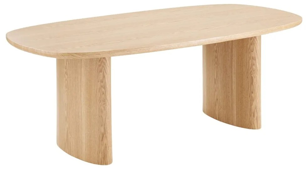 Tavolo da pranzo con effetto frassino 110x210 cm Serra – House Nordic