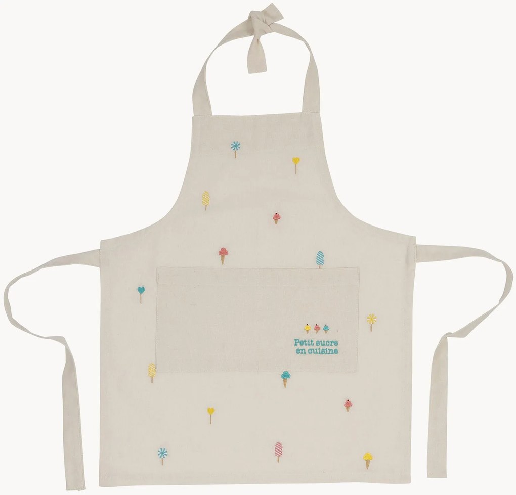 Grembiule per bambini in cotone Dessert Glace