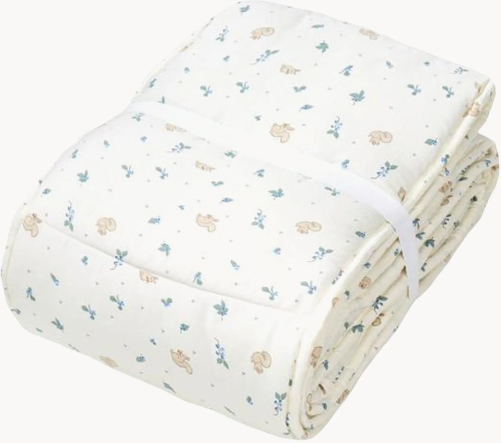 Paracolpi in cotone organico Blueberries