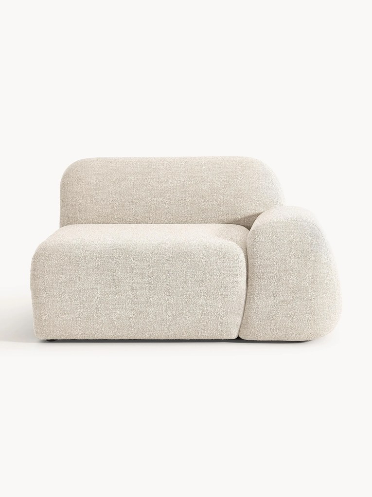 Modulo angolare in bouclé Wolke