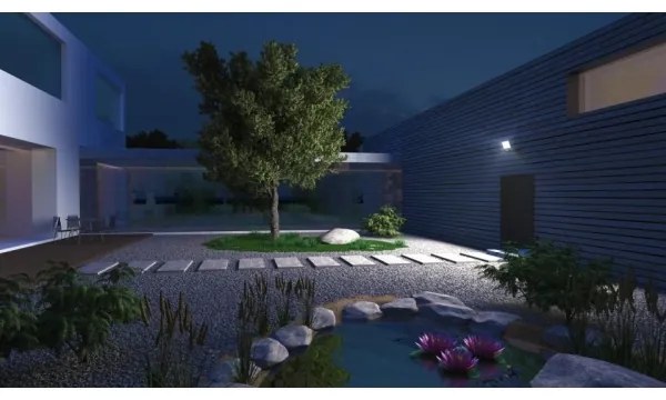 Steinel 065218 - Proiettore LED XLED ONE LED/17,8W/230V 3000K IP44 bianco