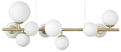 Ideal Lux - Paralume di ricambio per lampadario/apparecchio/lampada PERLAGE, Ø 12 cm, bianco