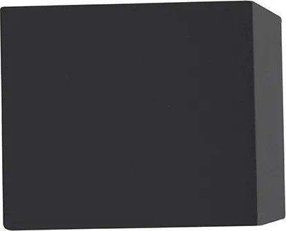 Applique da parete moderna nera IP44 - Baleno