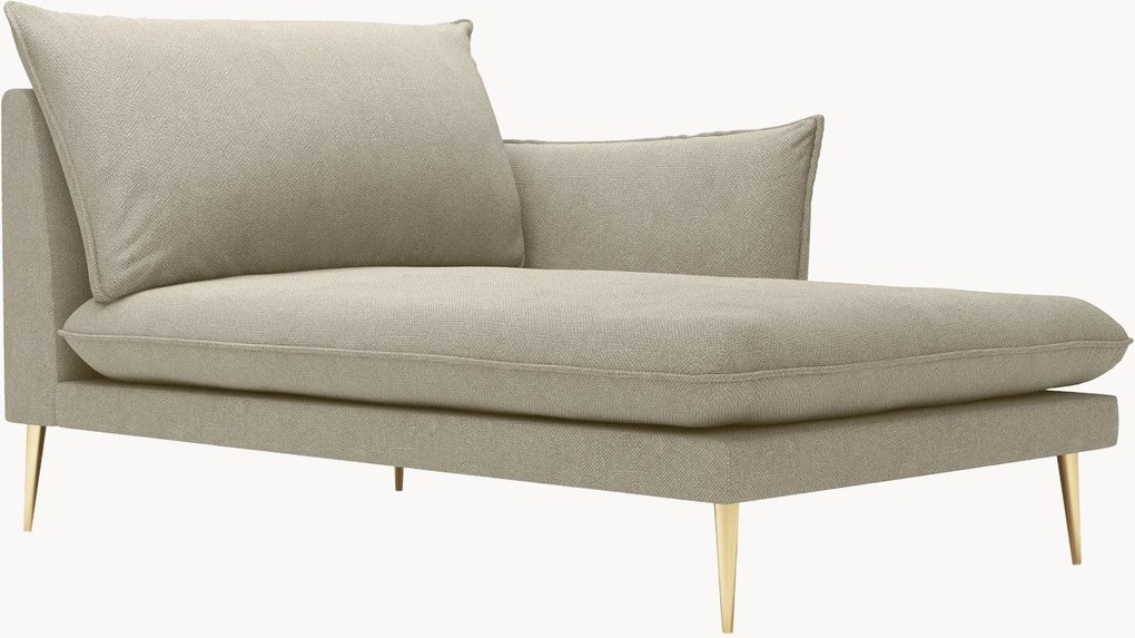 Modulo angolare chaise effetto lino Elio