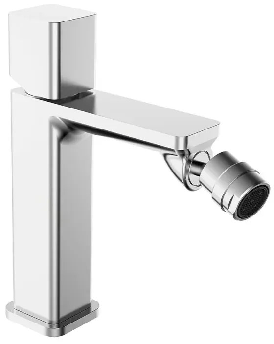 Miscelatore bidet in ottone con manopola e piletta click clack Lotus