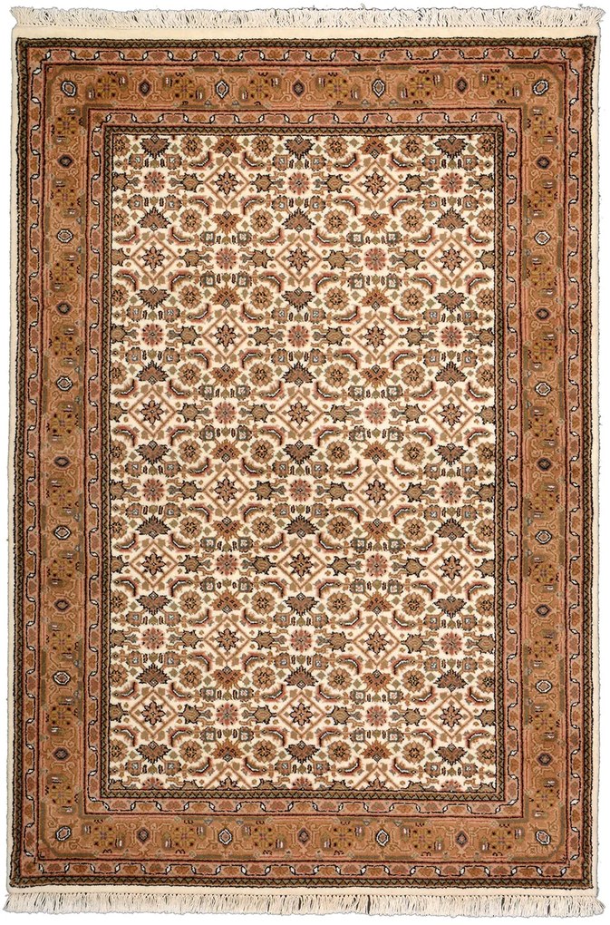 Herati Tappeto orientale 120 x 180 Beige (Indian) Annodato A Mano