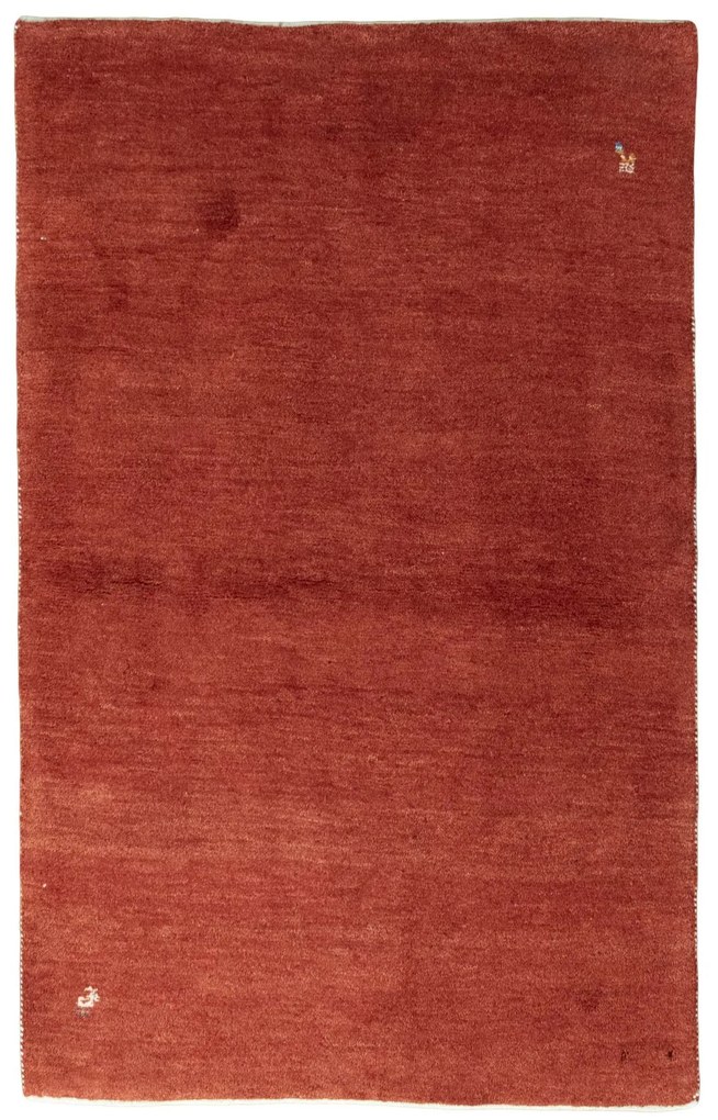 Gabbeh Tappeto 160x100 Rosso (Iran) Annodato A Mano
