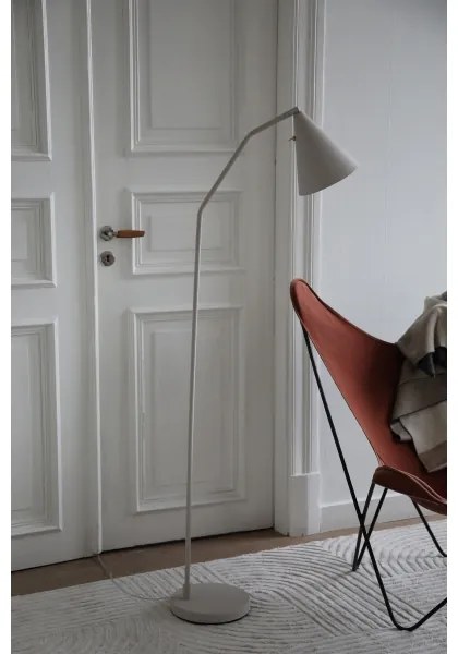 Markslöjd 108890 - Lampada da terra dimmerabile FUNIL LED/4,9W/230V beige