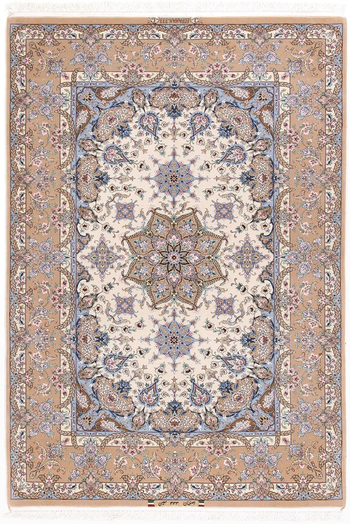 Isfahan Tappeto persiano 200 x 130 (Iran) Annodato A Mano