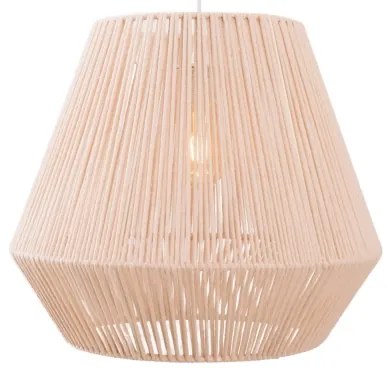 MAXLIGHT P0584 - Lampadario a sospensione con filo PRASLIN 1xE27/15W/230V diametro 44 cm beige