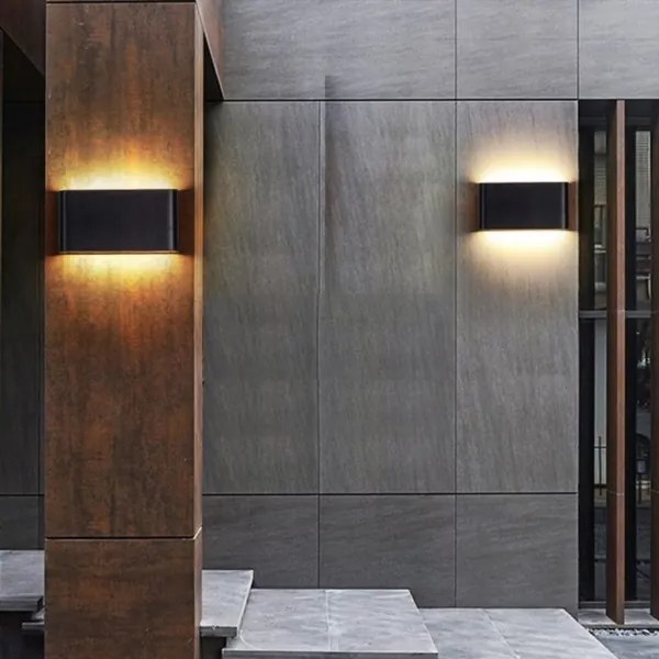 Applique a LED da esterno FLOW 2xLED/3W/230V IP54 4000K antracite