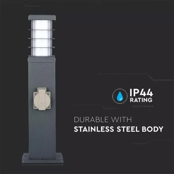 Lampada da esterno con prese 1xE27/13W/230V IP44