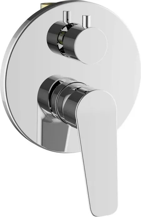 Miscelatore doccia in ottone cromato lucido con deviatore Vegas