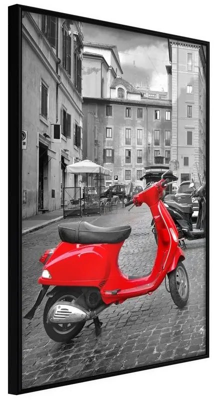 Poster  The Most Beautiful Scooter  Cornice Quadri Cornice nera, Larghezza x Altezza Home decor 30x45