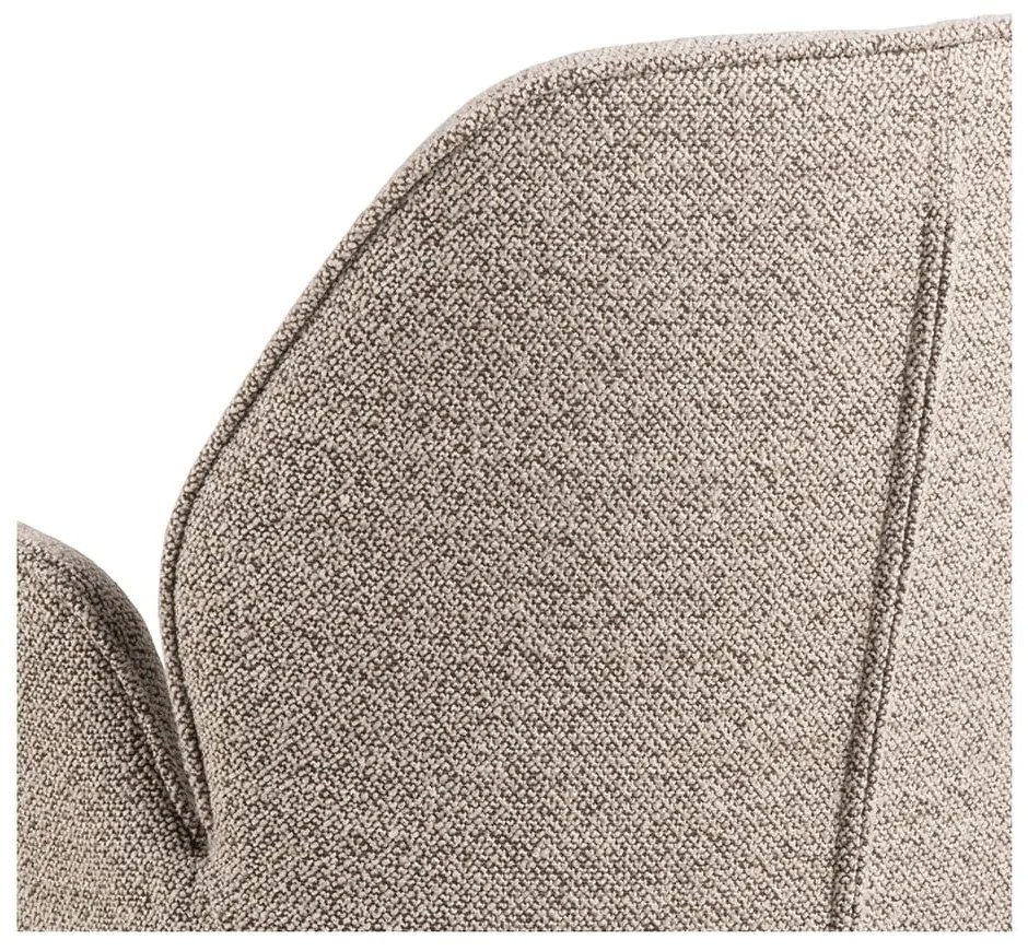 Sedia da pranzo grigio scuro in imbottito Aura – Actona