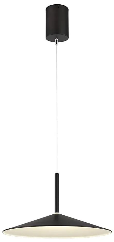 Globo 15635S - Lampadario LED a sospensione con cavo LAMPONE LED/18W/230V 4000K nero