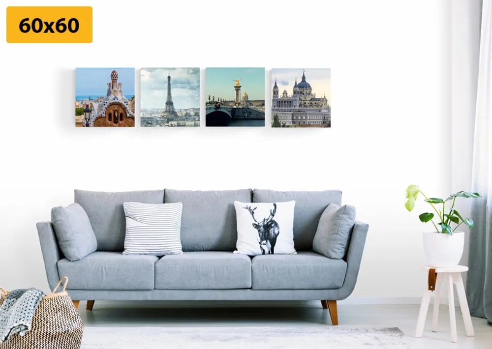 Set di quadri – Sogno del viaggiatore