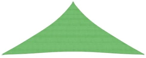 Vela Parasole 160 g/m² Verde Chiaro 5x5x5 m in HDPE