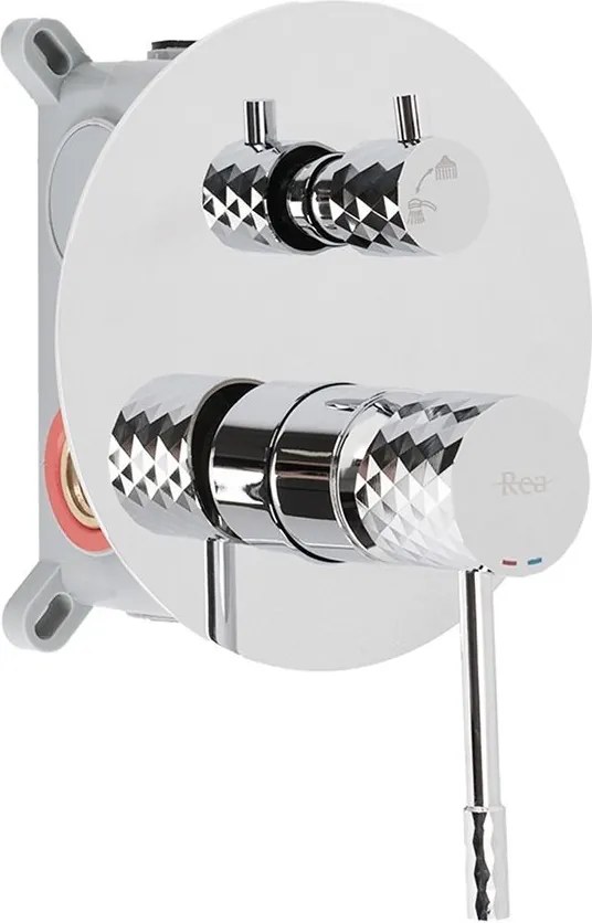 Set doccia da incasso Rea Lungo Diamond Chrome  + BOX