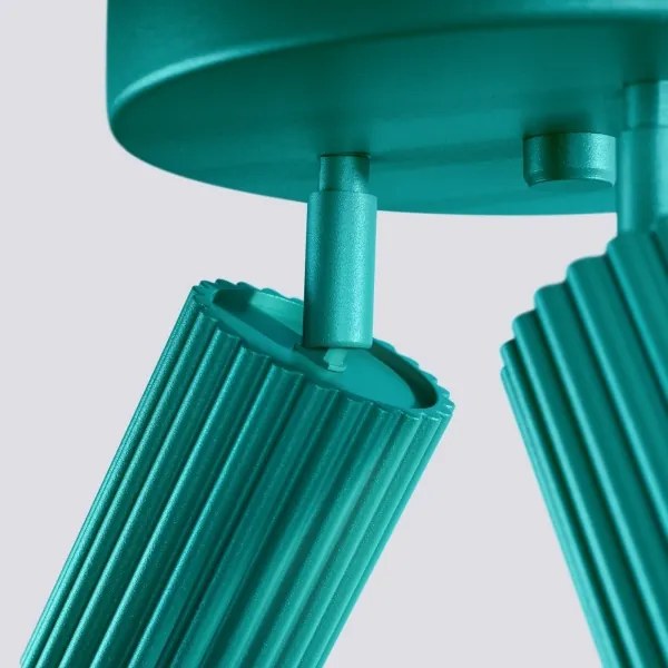 Brilagi - Faretto LED CRESTO 3xGU10/10W/230V turchese