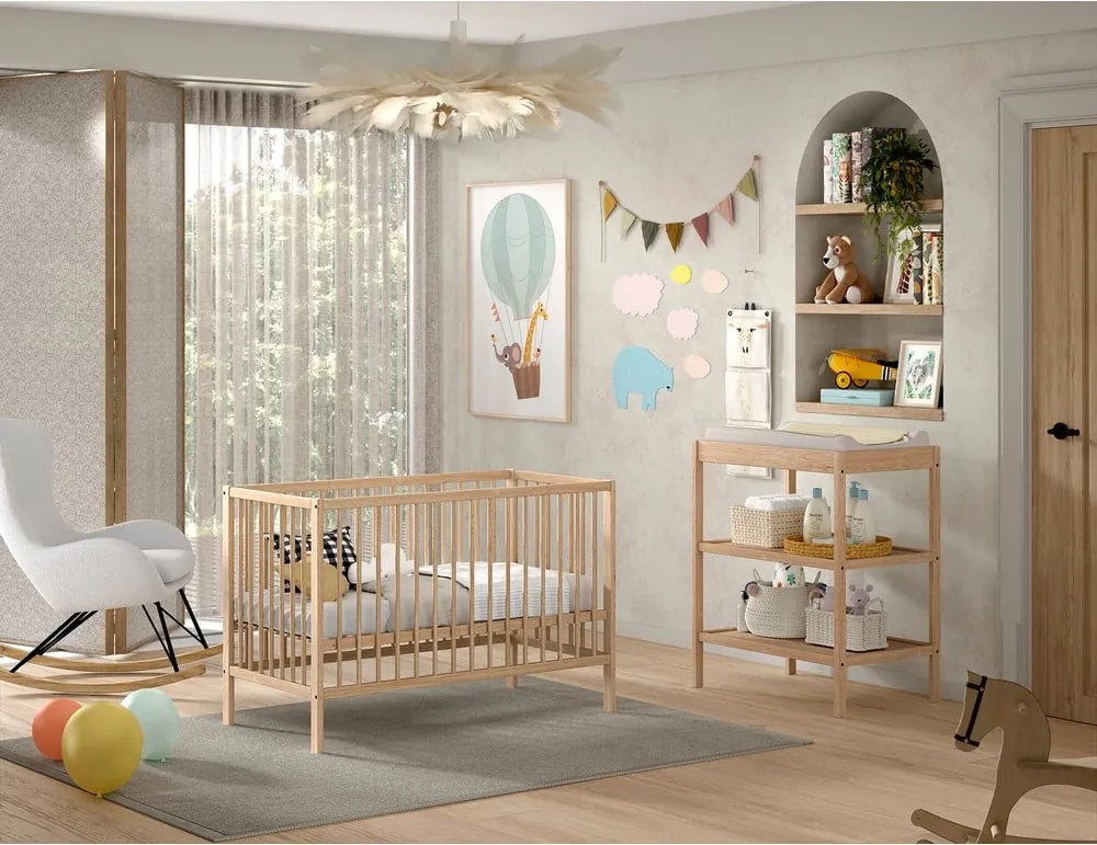 Set di mobili per bambini in faggio massiccio 2 pz Dino – Vipack